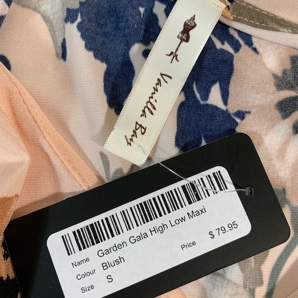 NWT Vanilla Bay Garden Gala High Low Maxi - Picture 5 of 7